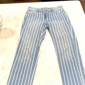 Pin stripe Ralph Lauren jeans